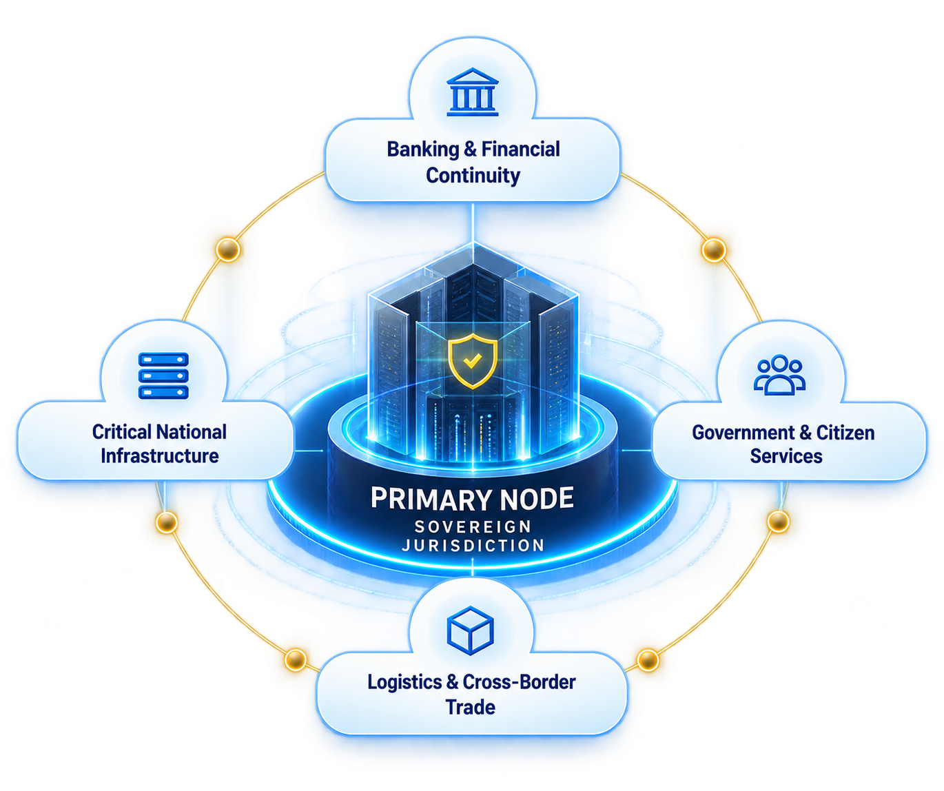 Primary sovereign data node